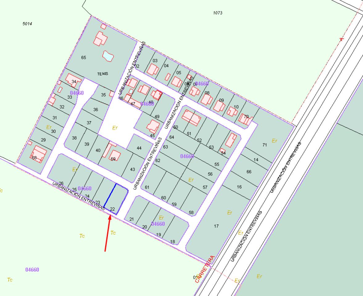 Solar en UR Entreviñas, 21 (El Pinar)