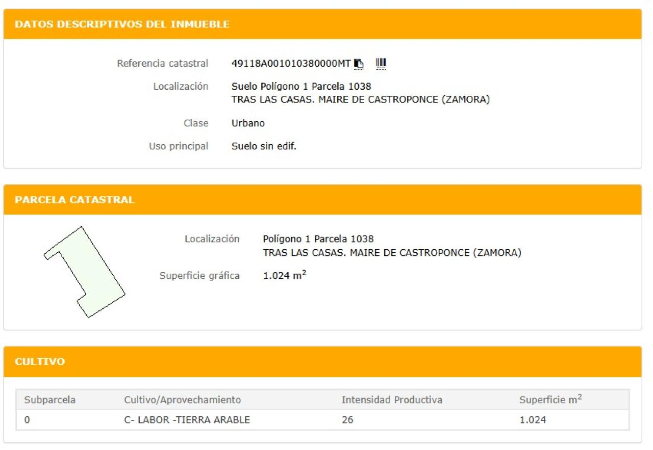 Solar en Tras Las Casas